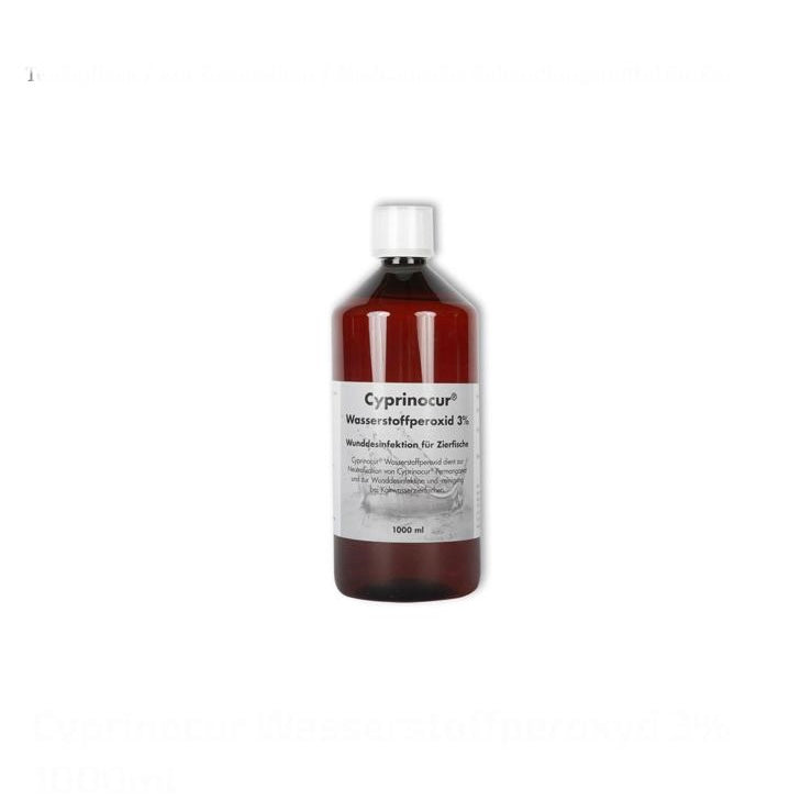 Cyprinocur® Nadtlenek Wodoru – do neutralizacji nadmanganianu i dezynfekcji ran 1000ml