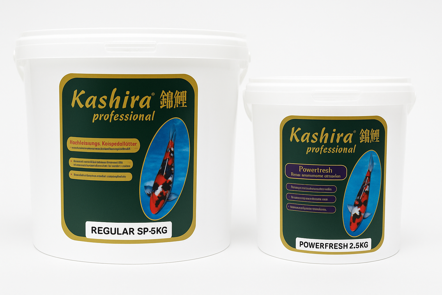 Zestaw Kashira Professional – Pokarm 5 kg + Glinka mineralna 2,5 kg