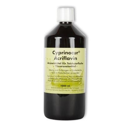 Cyprinocur® Acriflavin – skuteczna ochrona przed zakażeniami bakteryjnymi u ryb 1000ml