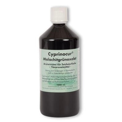 Cyprinocur® Malachite – skuteczna broń przeciwko ospie rybiej i grzybicy 1000ml
