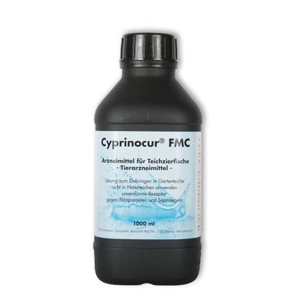 Cyprinocur® FMC – szerokospektralny preparat przeciwko pasożytom i grzybom u karpi koi 1000ml